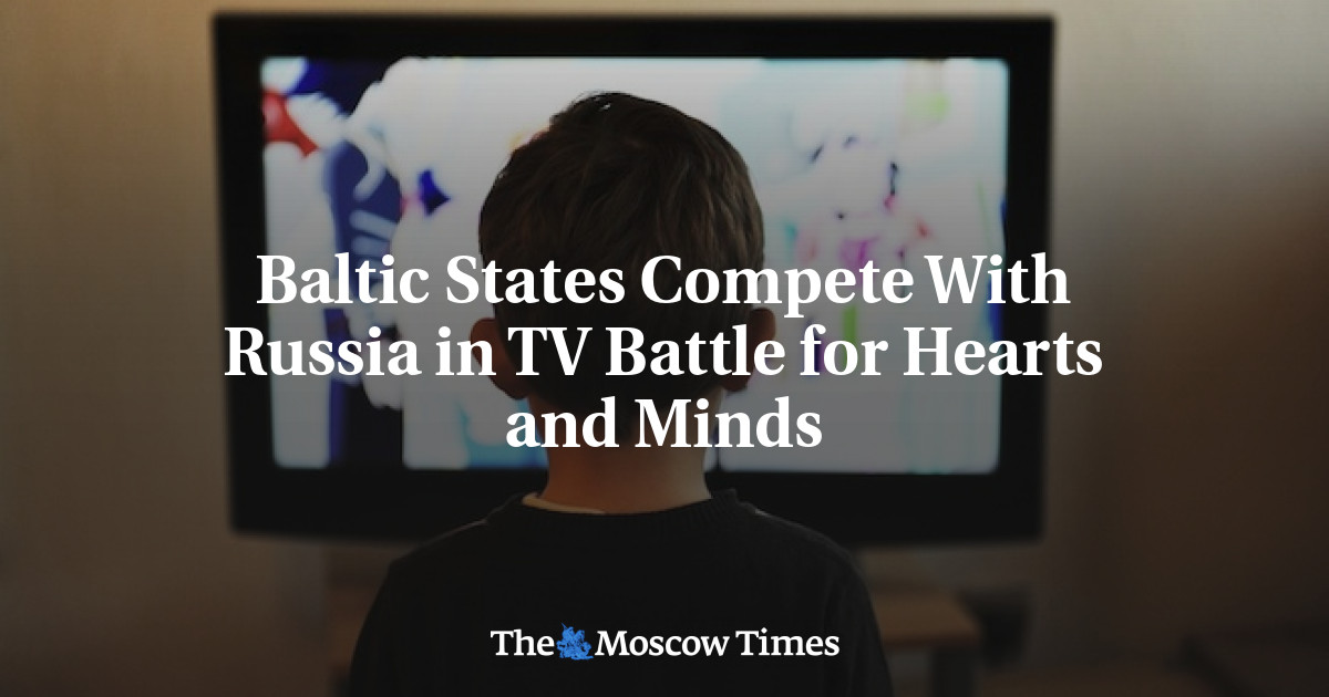 Negara-negara Baltik bersaing dengan Rusia dalam TV Battle for Hearts and Minds