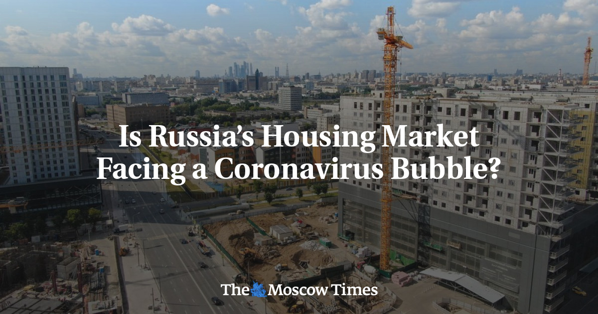 Apakah pasar perumahan Rusia menghadapi gelembung virus corona?
