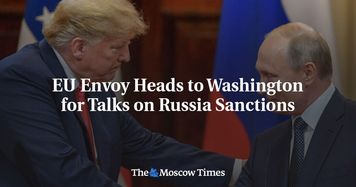 EU Envoy Heads to Washington for Talks on Russia Sanctions