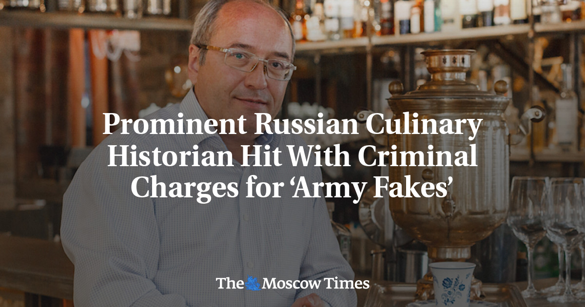 Prominent Russian Culinary Historian Hit With Criminal Charges for ‘Army Fakes’