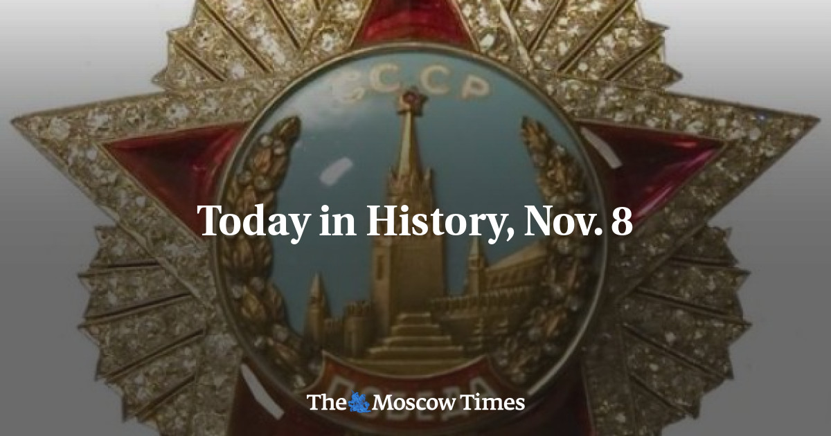 Today in History, Nov. 8