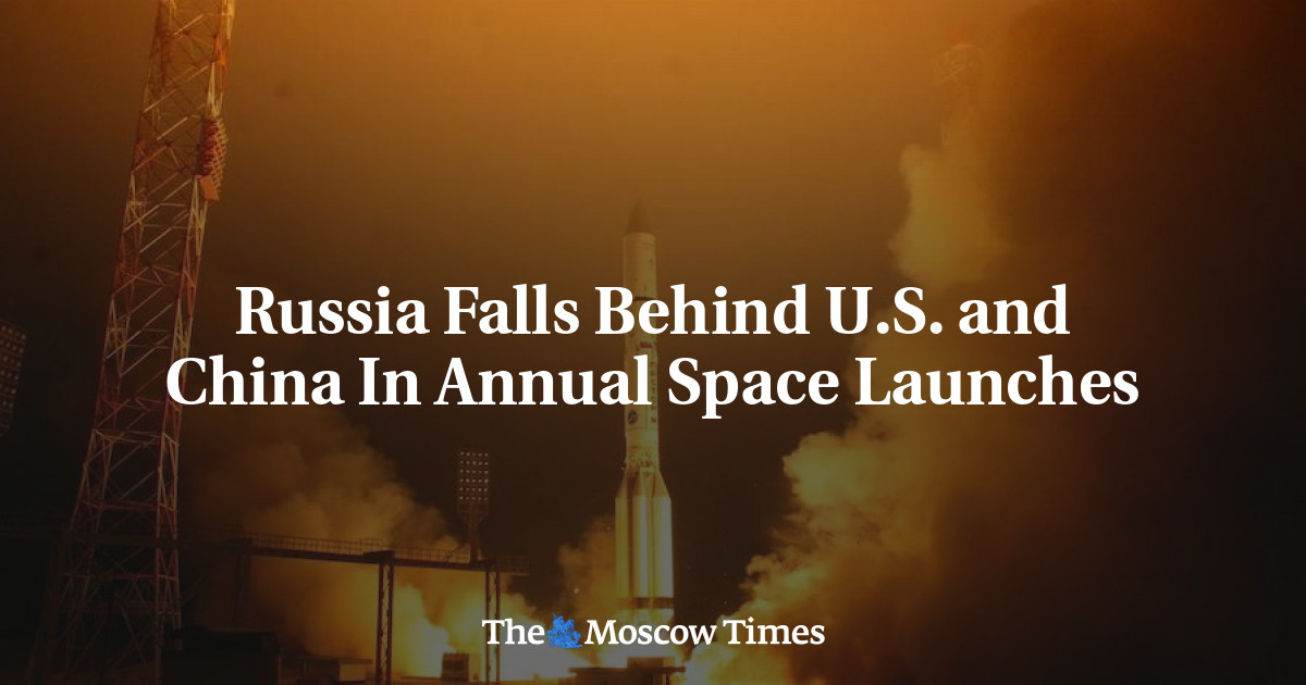 Rusia tertinggal dari AS dan China dalam peluncuran luar angkasa tahunan