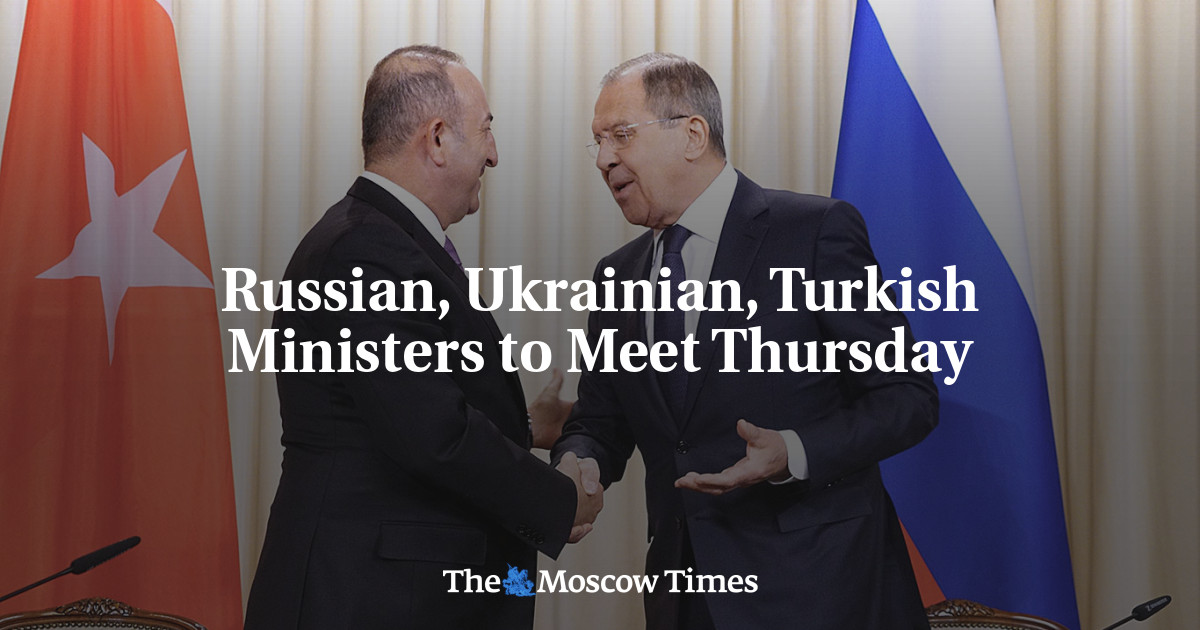 Para menteri Rusia, Ukraina, dan Turki bertemu pada hari Kamis
