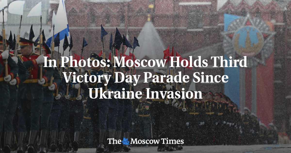 In Photos: Moscow Holds Third Victory Day Parade Since Ukraine Invasion 