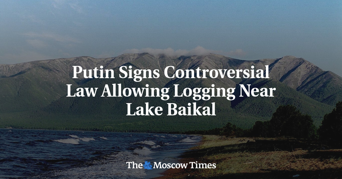 Putin Signs Controversial Law Allowing Limited Logging Near Lake Baikal