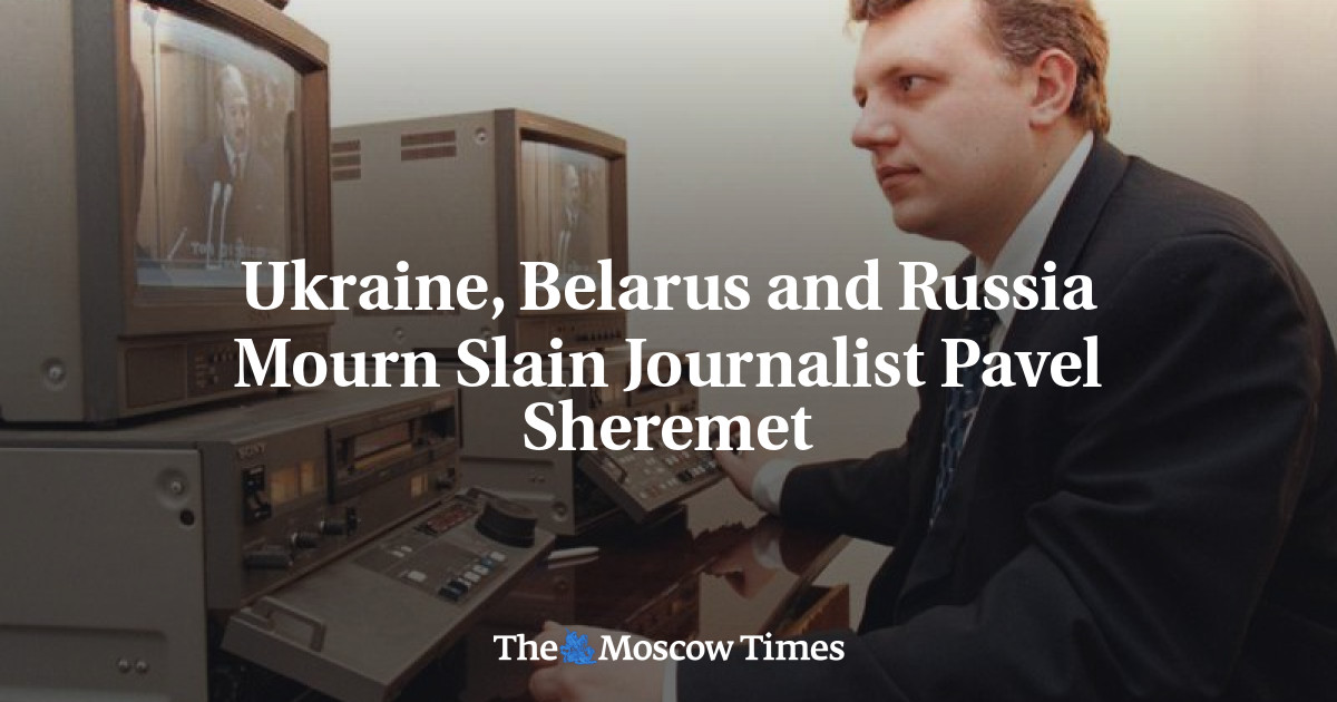 Ukraina, Belarusia, dan Rusia berduka atas pembunuhan jurnalis Pavel Sheremet
