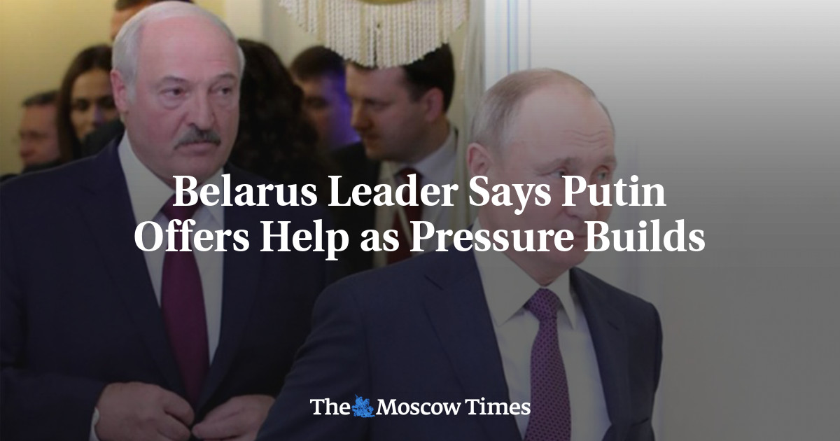 Pemimpin Belarus mengatakan Putin menawarkan bantuan saat tekanan meningkat