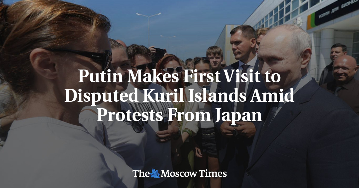 Putin Makes First Visit to Disputed Kuril Islands Amid Protests From Japan