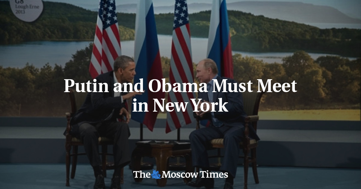 Putin dan Obama akan bertemu di New York