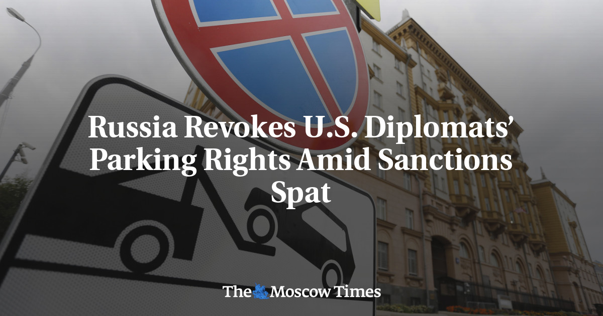 Russia Revokes U.S. Diplomats’ Parking Rights Amid Sanctions Spat