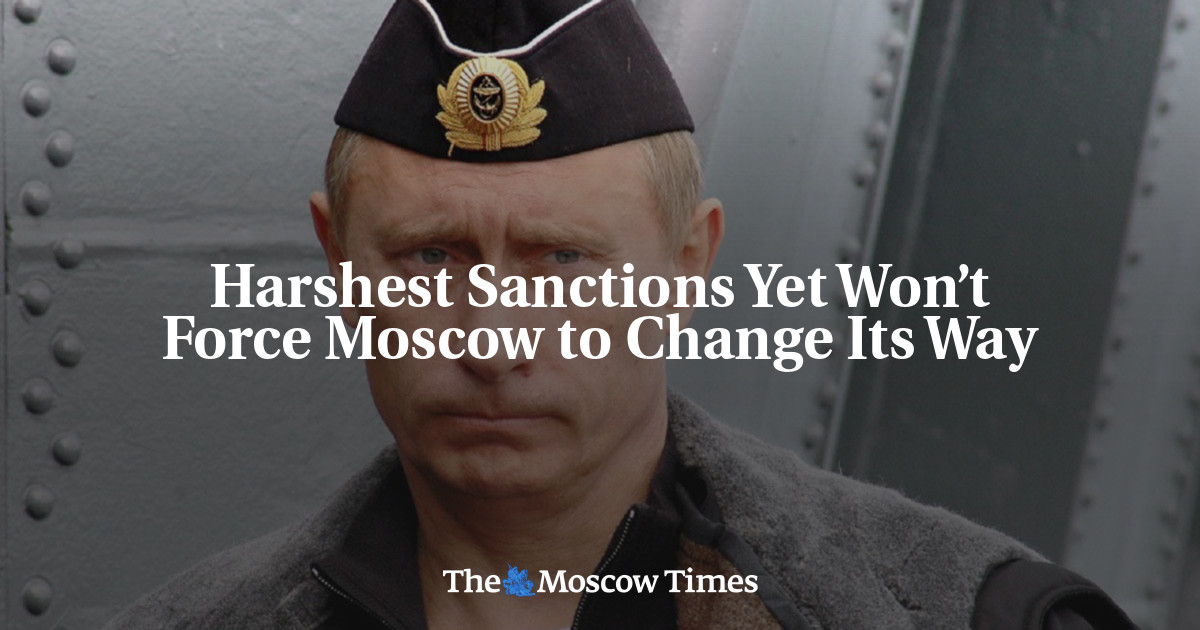 Sanksi terberat belum akan memaksa Moskow untuk mengubah caranya