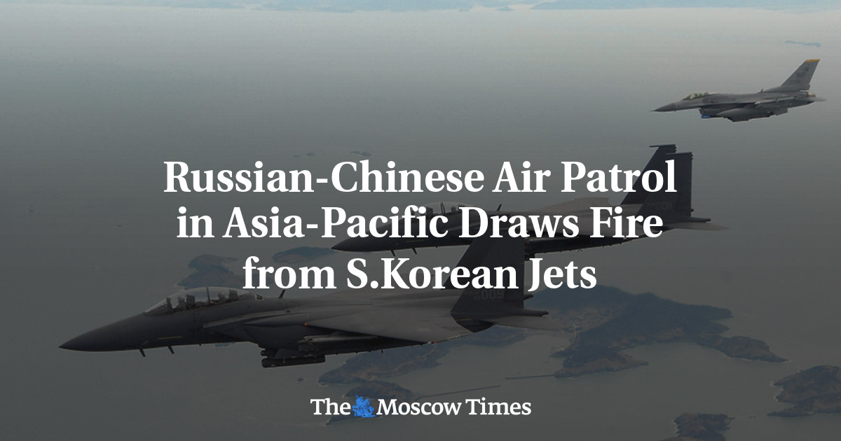 Patroli udara Rusia-Cina di Asia-Pasifik menarik tembakan dari jet Korea Selatan