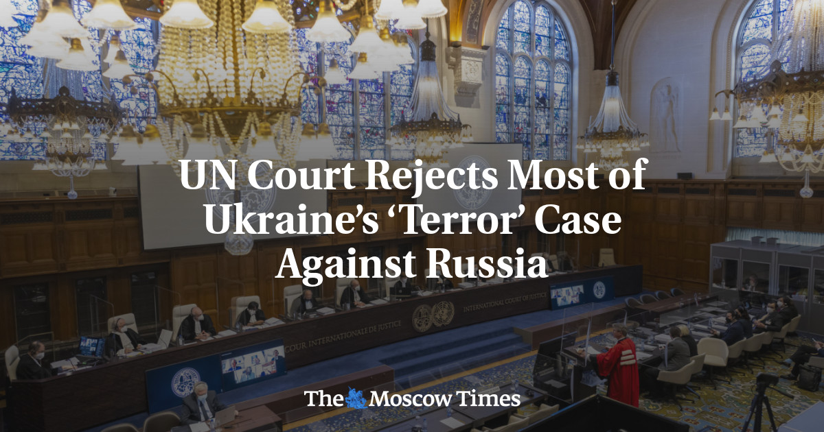 UN Court Rejects Most Of Ukraine’s ‘Terror’ Case Against Russia - The ...