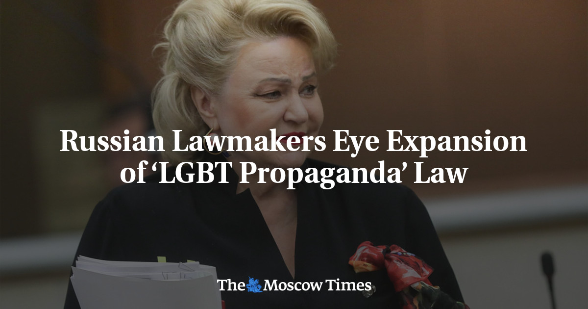 Российские депутаты рассматривают возможность расширения закона о «пропаганде ЛГБТ»