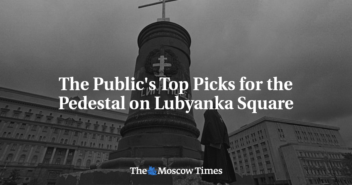 Pilihan teratas masyarakat untuk alas di Lapangan Lubyanka