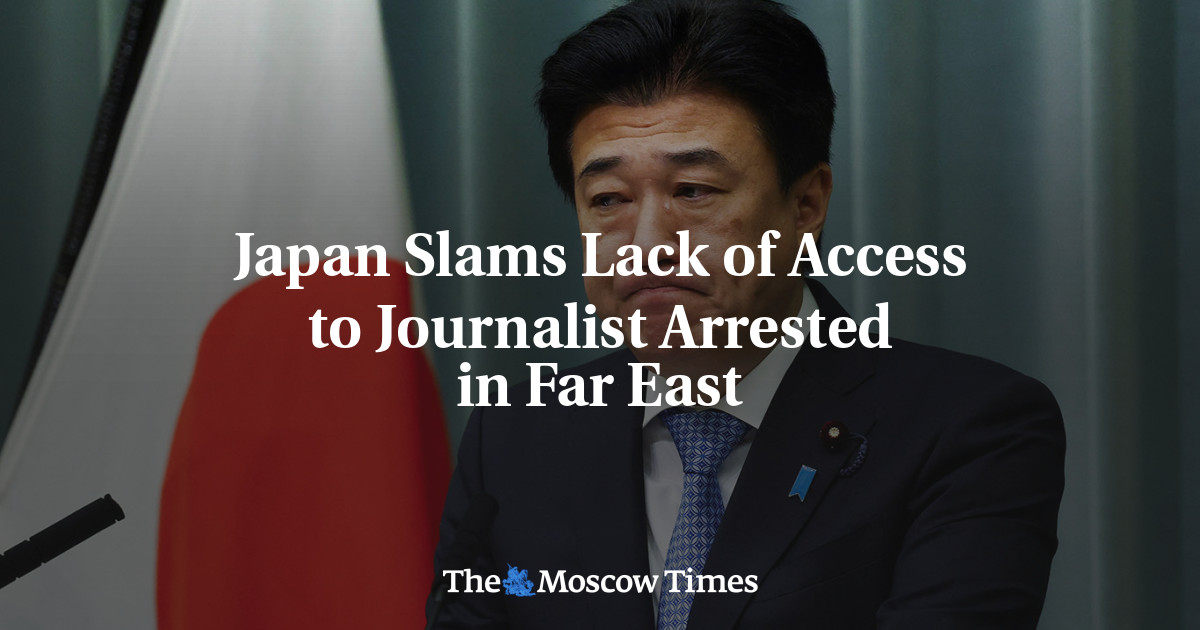 Japan Slams Lack of Access to Journalist Arrested in Far East