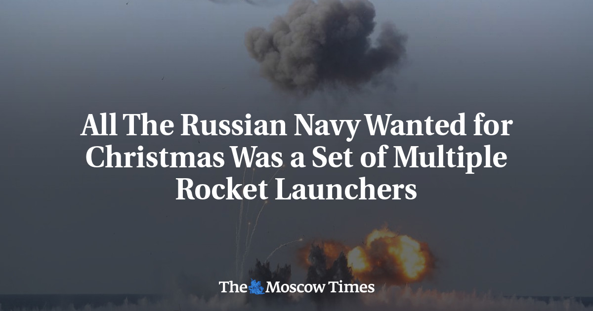 Yang diinginkan Angkatan Laut Rusia untuk Natal hanyalah satu set beberapa peluncur roket
