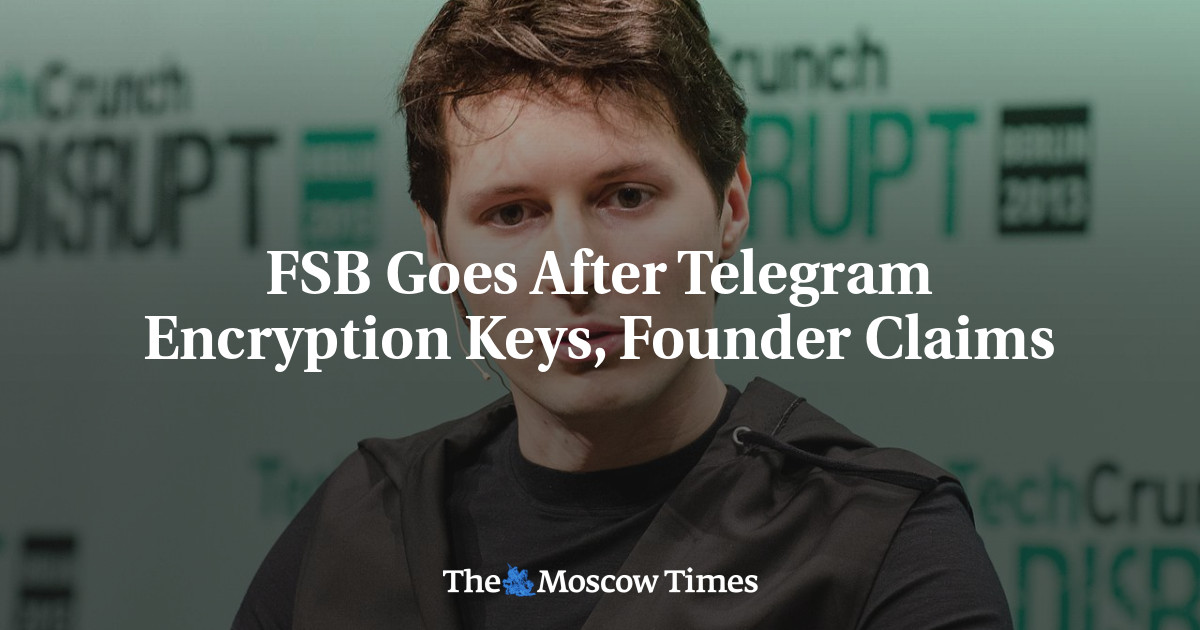 FSB mengejar kunci enkripsi Telegram, klaim pendiri