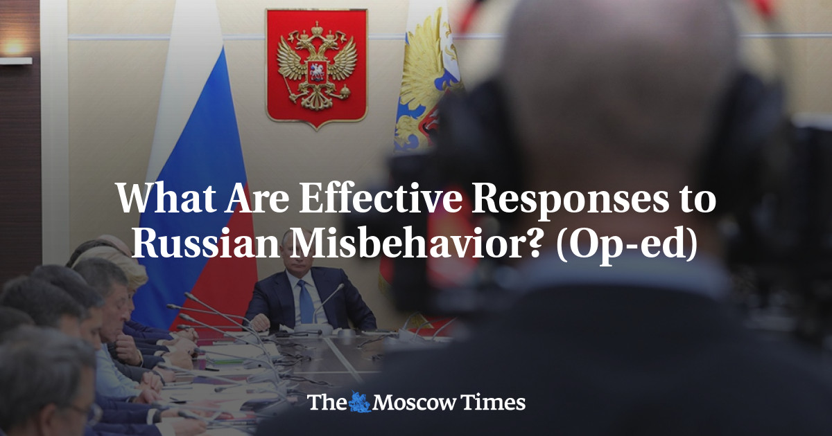 Apa tanggapan efektif terhadap kesalahan Rusia?  (Op-ed)