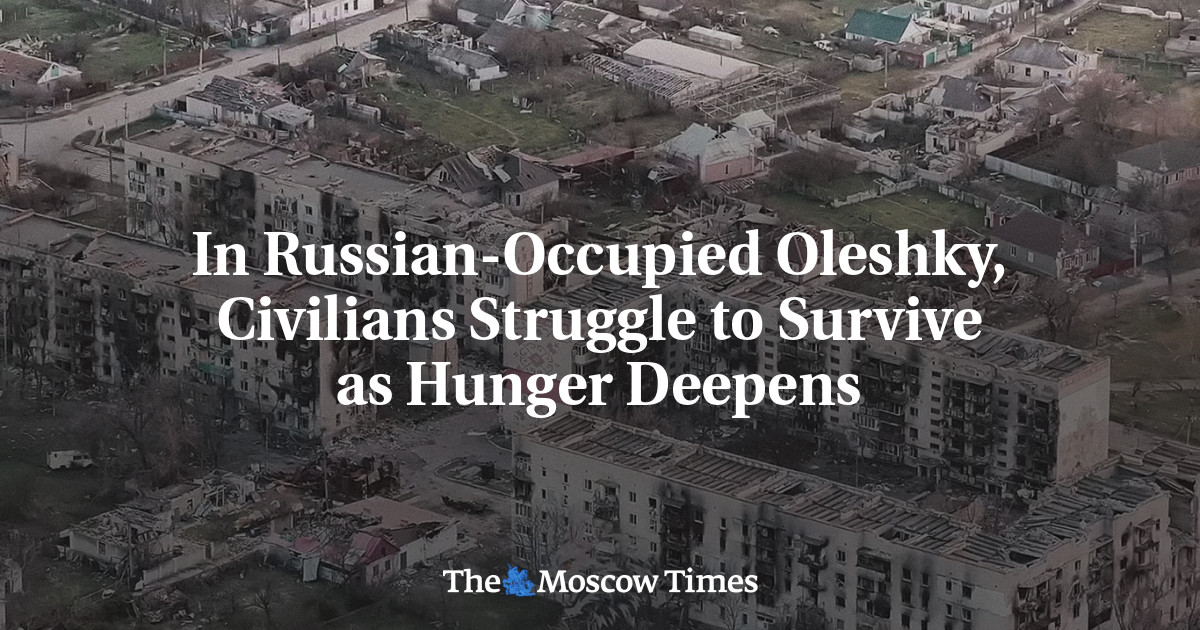 In Russian-Occupied Oleshky, Civilians Struggle to Survive as Hunger Deepens