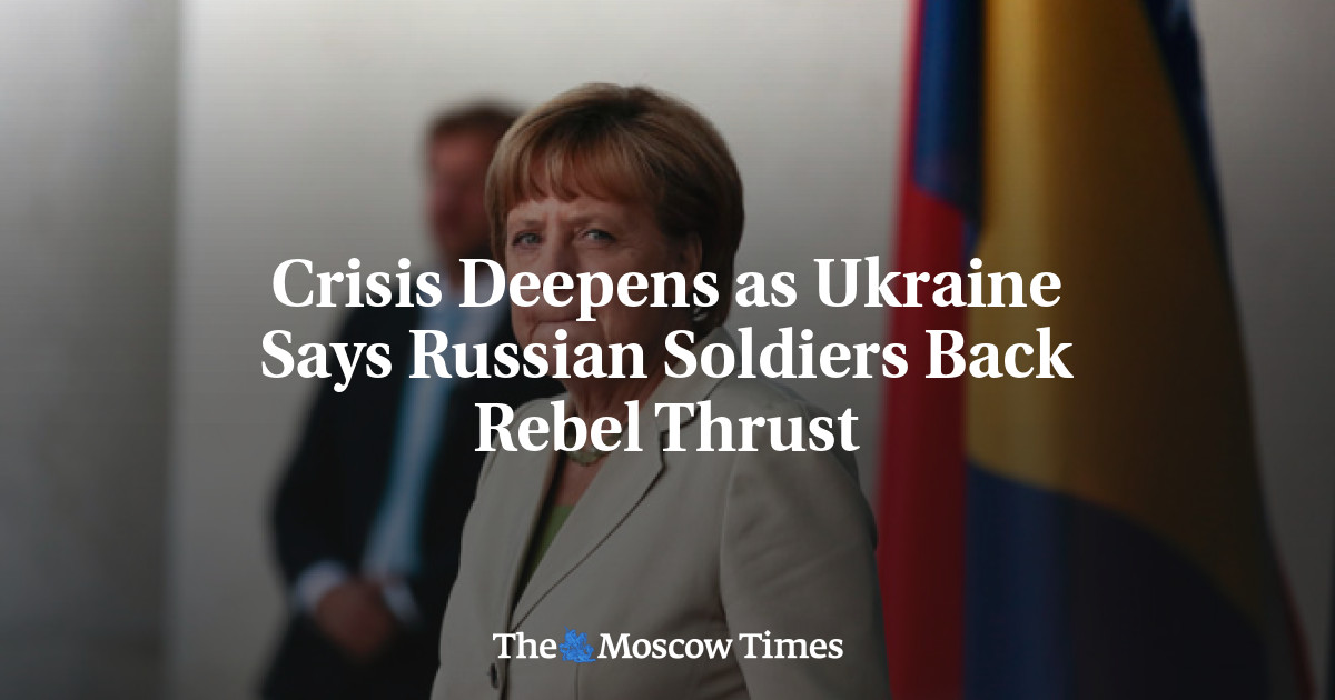 Krisis semakin dalam saat Ukraina mengatakan tentara Rusia menolak tekanan pemberontak