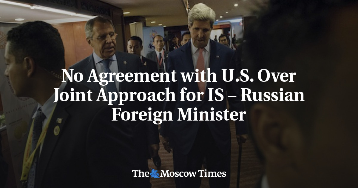 Tidak ada kesepakatan dengan AS mengenai pendekatan bersama untuk ISIS – Menteri Luar Negeri Rusia