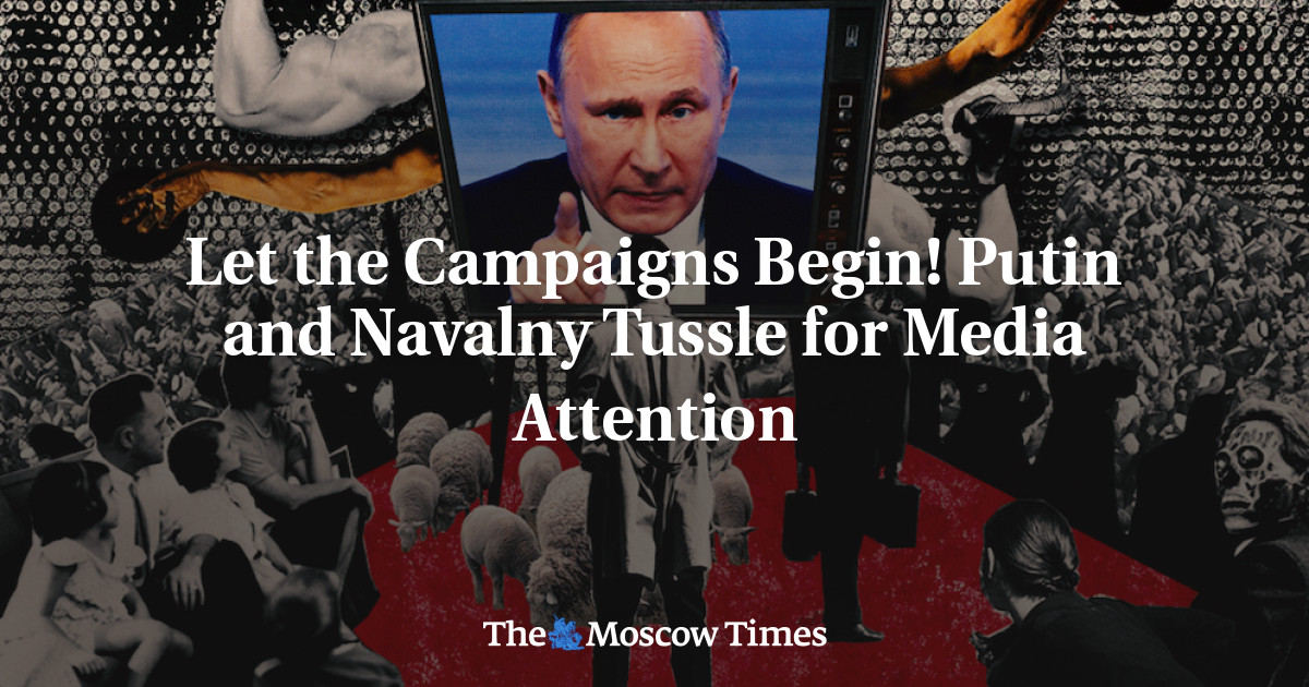 Biarkan kampanye dimulai!  Putin dan Navalny bersaing untuk mendapatkan perhatian media
