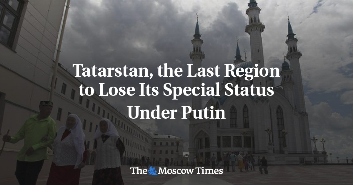 Tatarstan, wilayah terakhir yang kehilangan status istimewanya di bawah Putin