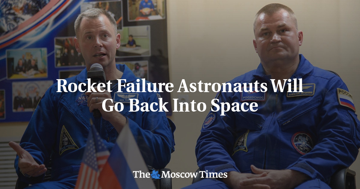 Rocket Failure Astronauts Will Go Back Into Space