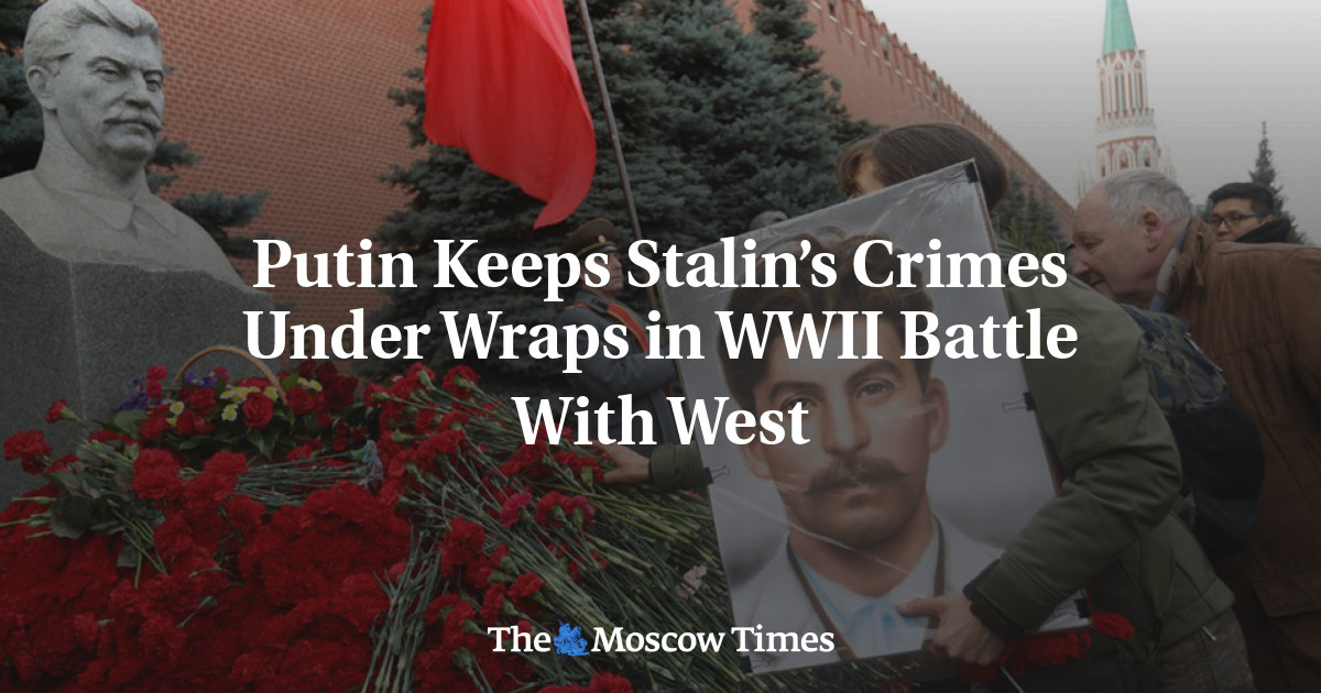 Putin memegang kejahatan Stalin dalam pertarungan dengan Barat di Perang Dunia II