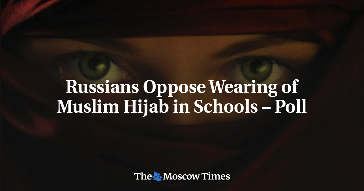 Orang Rusia menentang mengenakan jilbab Muslim di sekolah – Poll