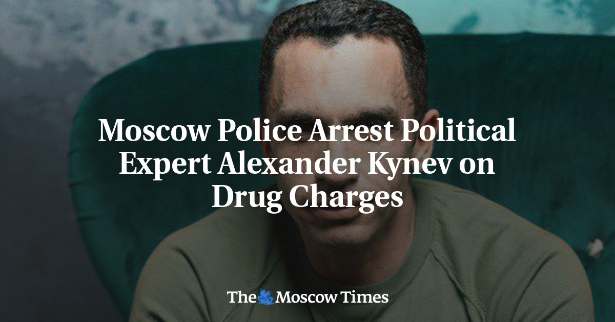 Moscow Police Arrest Political Expert Alexander Kynev on Drug Charges
