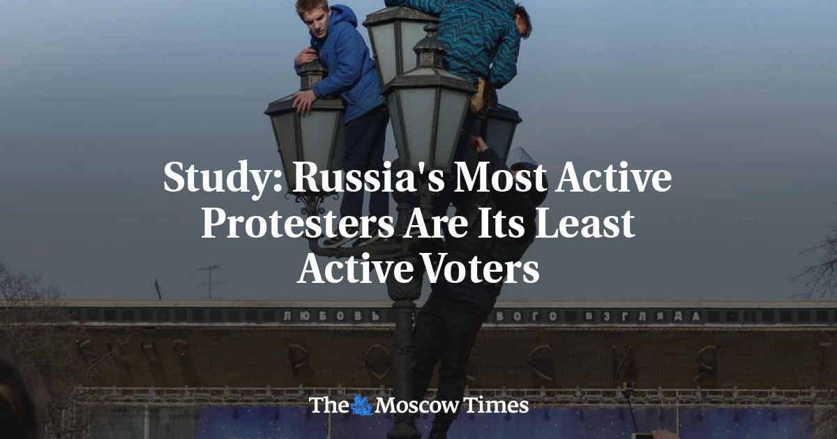Pengunjuk rasa paling aktif di Rusia adalah pemilih yang paling tidak aktif