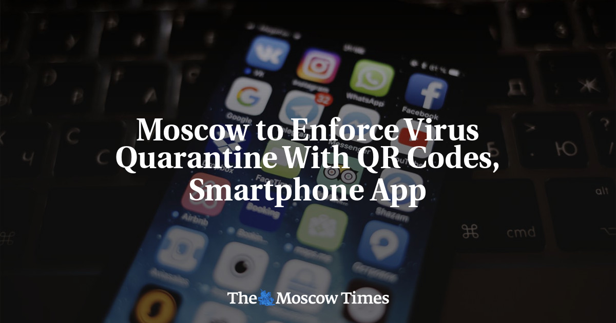Moskow akan memberlakukan karantina virus dengan kode QR dan aplikasi ponsel pintar