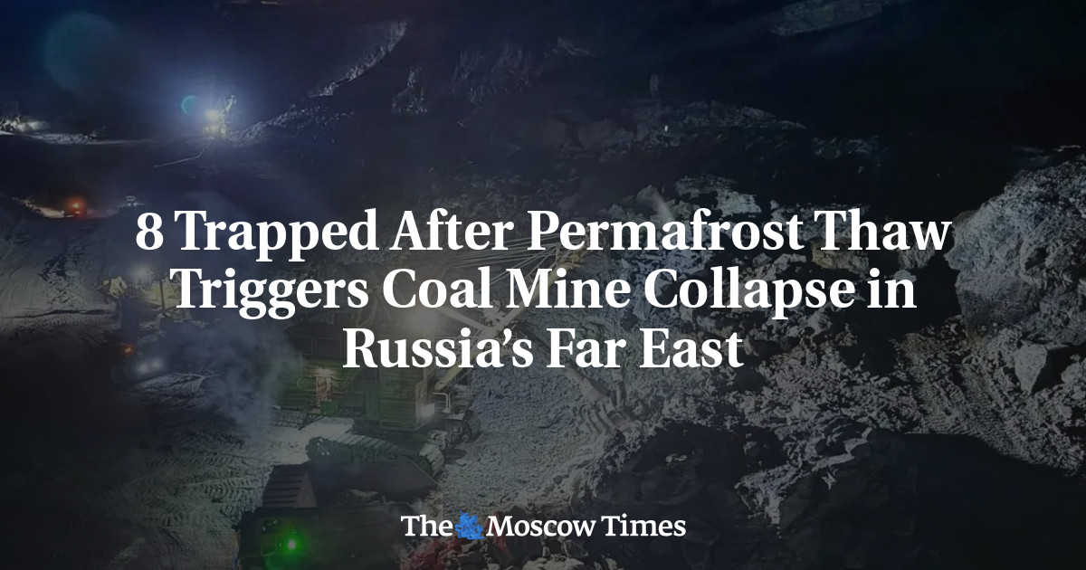 8 Trapped After Permafrost Thaw Triggers Coal Mine Collapse in Russia’s Far East