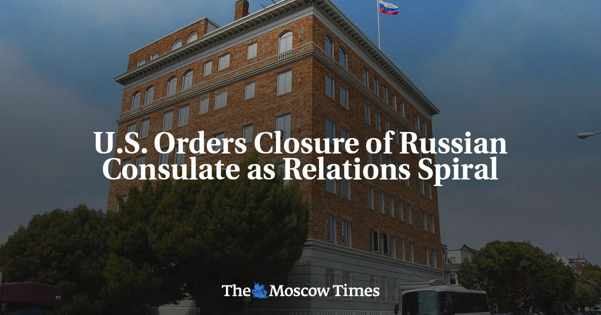 AS memerintahkan penutupan konsulat Rusia saat hubungan meningkat