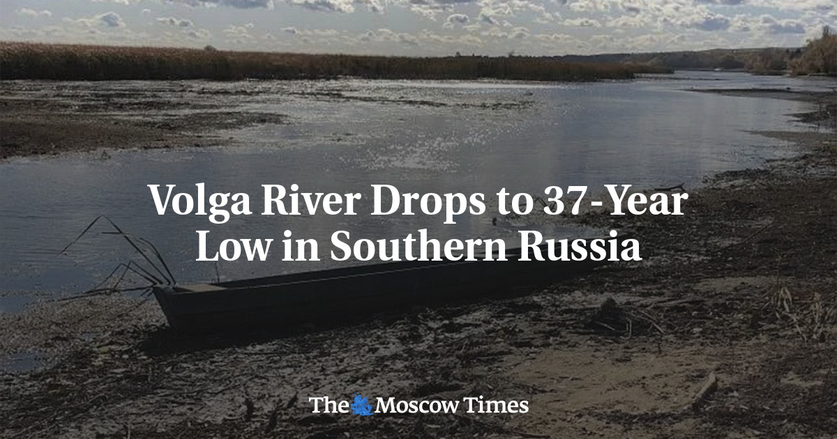 Volga River Drops To 37 Year Low In Southern Russia The Moscow Times   82872  504a48beb699afe8e50e4e6a42c1e1ee 