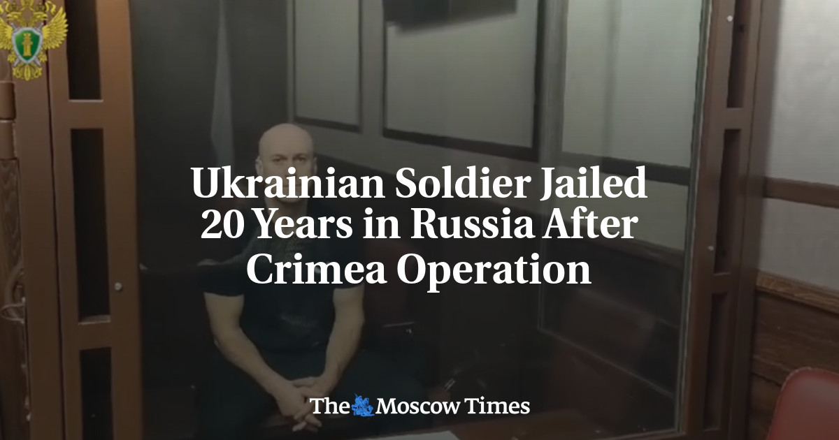 Ukrainian Soldier Jailed 20 Years in Russia After Crimea Operation