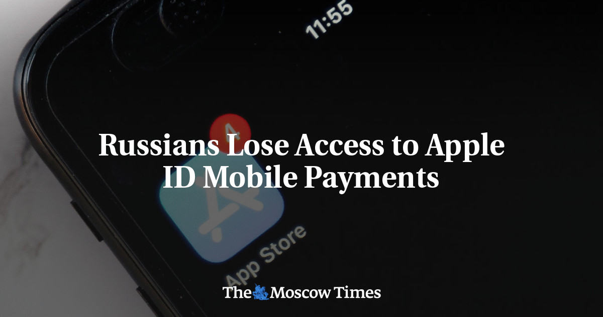 Russians Lose Access to Apple ID Mobile Payments