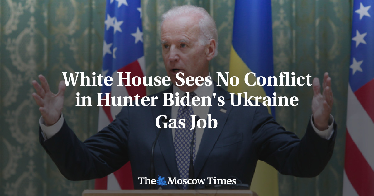 Gedung Putih melihat tidak ada konflik dalam pekerjaan gas Ukraina yang dipimpin Hunter Biden