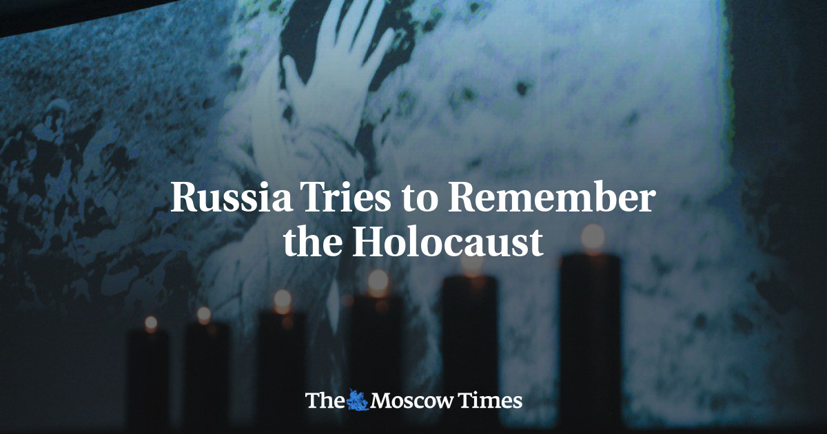 Rusia mencoba mengingat Holocaust
