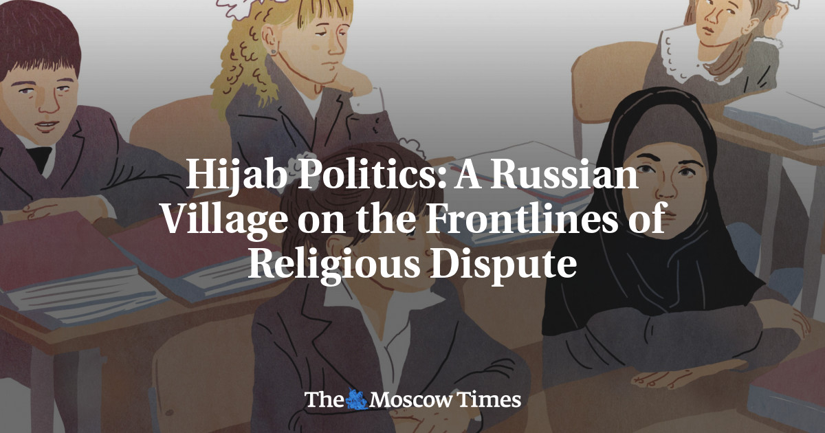 Sebuah desa Rusia di garis depan perselisihan agama