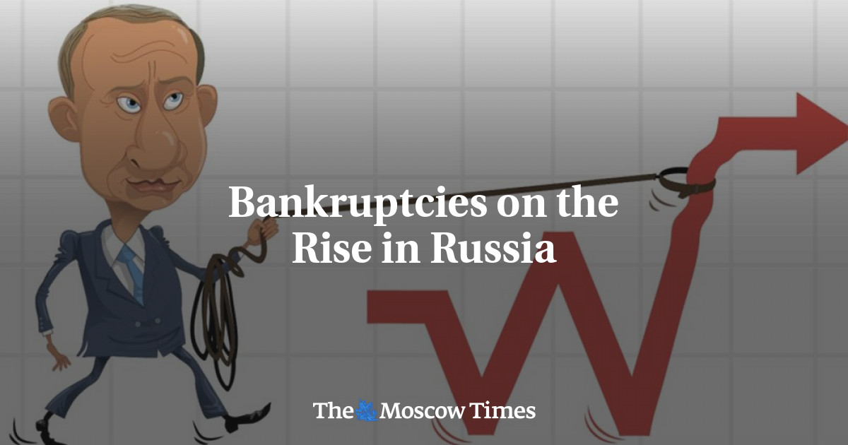 Kebangkrutan meningkat di Rusia