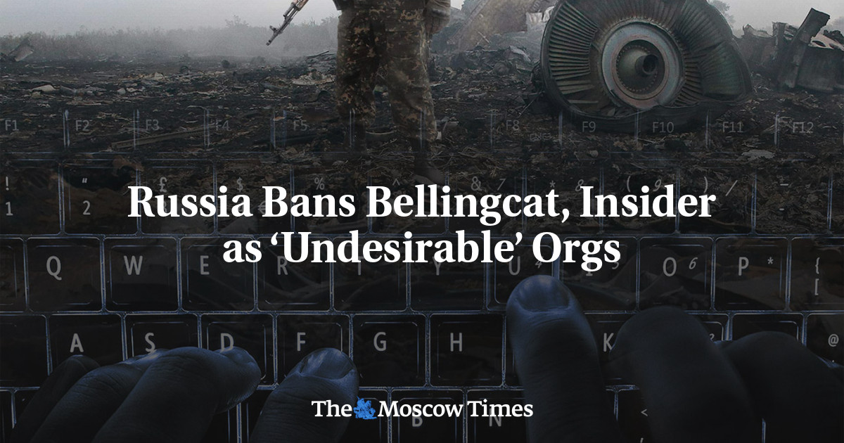 Россия запретила Bellingcat и Insider как «нежелательные» организации