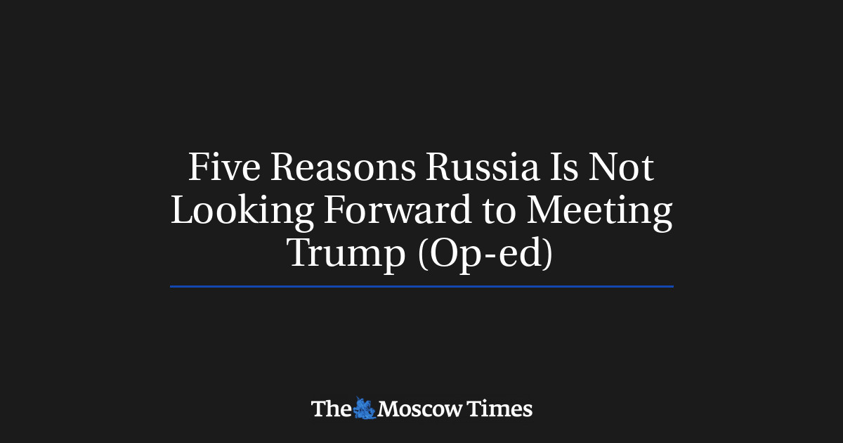Lima Alasan Rusia Tidak Ingin Bertemu Trump (Op-ed)