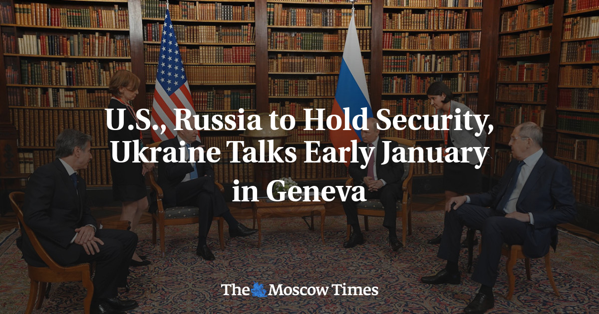 AS, Rusia menjaga keamanan, Ukraina berbicara pada awal Januari di Jenewa