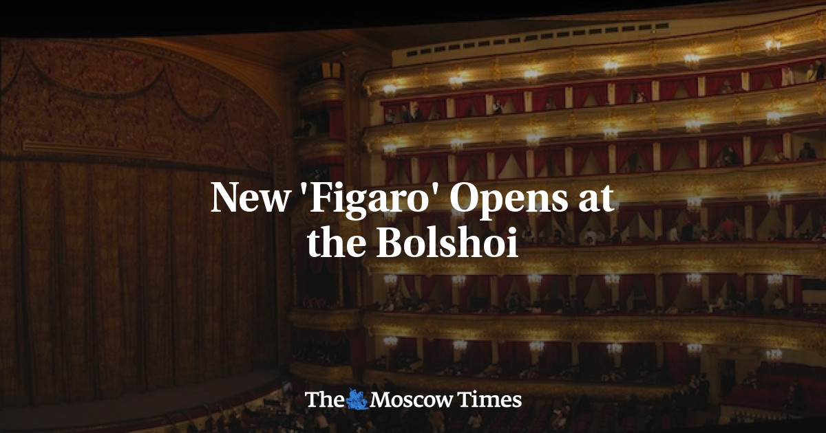 ‘Figaro’ baru dibuka di Bolshoi