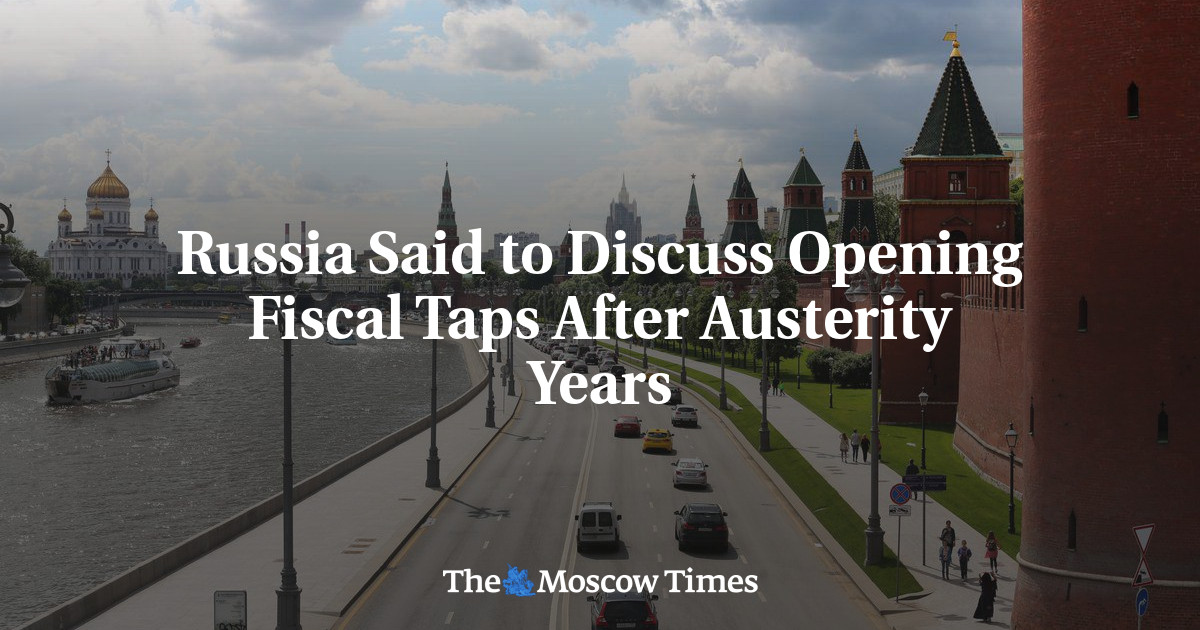 Rusia mengatakan akan membahas pembukaan keran fiskal setelah bertahun-tahun penghematan