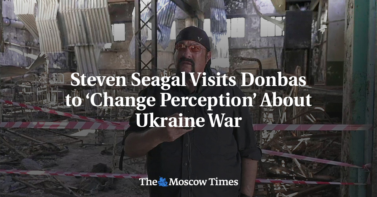 Стивен Сигал едет в Донбасс, чтобы «изменить восприятие» войны в Украине