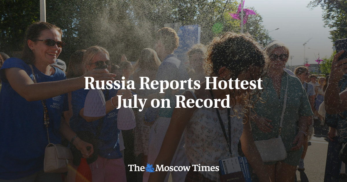 Russia Reports Hottest July on Record